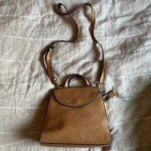 Kate Spade Saturday The mini A satchel, Camel